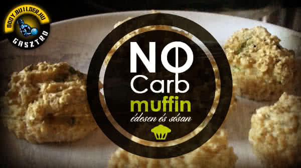 Nocarb muffin édesen és sósan